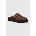 Vagabond Shoemakers papuci din piele BLENDA femei, culoarea maro, 5519-750-19