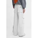 A-COLD-WALL* pantaloni Overlay Cargo Pant barbati, culoarea gri, cu fason cargo, ACWMB276