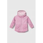 Columbia geaca bebe Rainy Trails Fleece culoarea roz