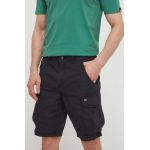 Napapijri pantaloni scurti din bumbac Noto 2.0 culoarea negru, NP0A4HOQ0411