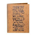 Agenda din lemn: The best things in life