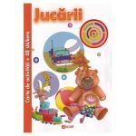 Carte de activitati cu 48 stickere: Jucarii