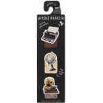 Set semne de carte mini magnetice: Academia
