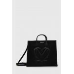 Love Moschino poseta culoarea negru