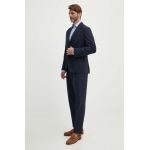 BOSS costum din amestec de lână culoarea bleumarin, uni, 50514640
