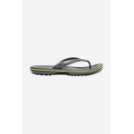 Crocs șlapi Flip femei, culoarea gri, cu toc plat 11033.GRAPHITE.VOLT-GRAPH