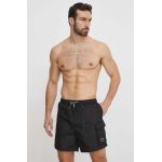 Karl Lagerfeld pantaloni scurti de baie culoarea negru