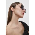 Answear Lab ochelari de soare femei, culoarea negru