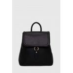 Answear Lab rucsac femei, culoarea negru, mic, neted