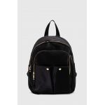 Answear Lab rucsac femei, culoarea negru, mic, neted