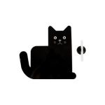 Tabla magnetica cu 1 marker. Meow Black