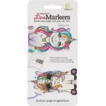 Set semne de carte magnetice: Unicorn