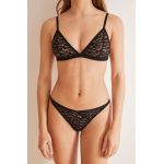 women'secret tanga culoarea negru