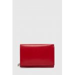 Answear Lab portofel de piele femei, culoarea rosu