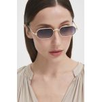 Answear Lab ochelari de soare femei, culoarea auriu