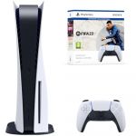 Consola PS5 SONY B Chassis 825GB + Controller wireless Sony PS5 DualSense si Fifa 23