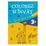 Girafa fara pete. Colorez si invat