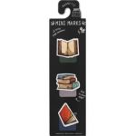 Set semne de carte mini magnetice: Books
