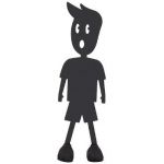 Semn de carte - Bookmark Black