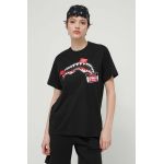 Sprayground tricou din bumbac culoarea negru, cu imprimeu