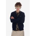 A.P.C. cardigan din bumbac culoarea bleumarin COGDK.H22229-DARKNAVY