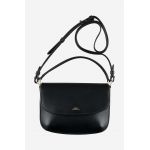 A.P.C. poșetă de piele culoarea negru PXAWV.F61629-BLACK
