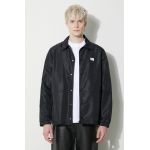 A.P.C. geacă cu aspect de cămașă Blouson Aleksi culoarea negru, de tranziție, PAAFA.H02739.LZZ