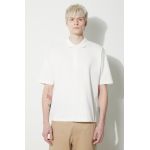 A.P.C. polo de bumbac Polo Antoine culoarea bej, uni, COGWZ.H26212.AAB