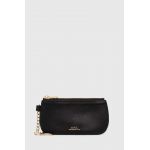 A.P.C. husa de chei din piele Key Pouch Keiko culoarea negru, PXBOK.F63458.LZZ