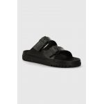 Armani Exchange papuci femei, culoarea negru, XDP043 XV821 00002