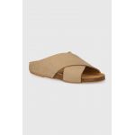 Alohas papuci din nubuc Briar culoarea bej, S100325.01