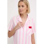 HUGO cămașă culoarea roz, cu guler clasic, regular, 50514876