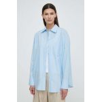 2NDDAY camasa din bumbac 2ND Didier TT - Cotton Delight femei, cu guler clasic, relaxed, 2242130257