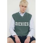 Dickies vestă din bumbac MELVERN VEST culoarea verde, DK0A4YYP