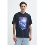 Billabong tricou din bumbac barbati, culoarea negru, cu imprimeu, ABYZT02283