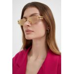 Balmain ochelari de soare FIXE culoarea auriu, BPS-123D