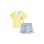 Kenzo Kids compleu bebe culoarea galben