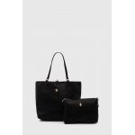 U.S. Polo Assn. poseta cu doua fete culoarea negru