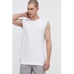 Superdry tricou din bumbac barbati, culoarea alb