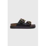 Answear Lab papuci femei, culoarea negru