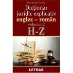 eBook Dictionar juridic explicativ englez-roman Vol. 2 - Luminita Frentiu