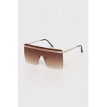 Aldo ochelari de soare ELORIEL femei, culoarea auriu, ELORIEL.710