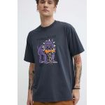 Billabong tricou din bumbac barbati, culoarea negru, cu imprimeu, ABYZT02237