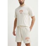 adidas Originals pantaloni scurti barbati, culoarea bej, IS0189