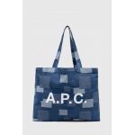 A.P.C. geanta Shopping Diane culoarea negru, COGWH.M61443.IAL