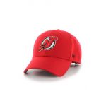 47brand șapcă din amestec de lână NHL New Jersey Devils culoarea rosu, cu imprimeu, H-MVP11WBV-RD