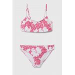 Roxy costum de baie pentru copii din două piese TOTALLY ICONIC culoarea roz
