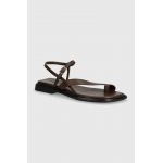 Vagabond Shoemakers sandale de piele IZZY femei, culoarea maro, 5513-001-35