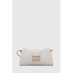 Furla poseta de piele culoarea bej
