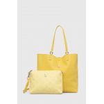 U.S. Polo Assn. poseta cu doua fete culoarea galben
